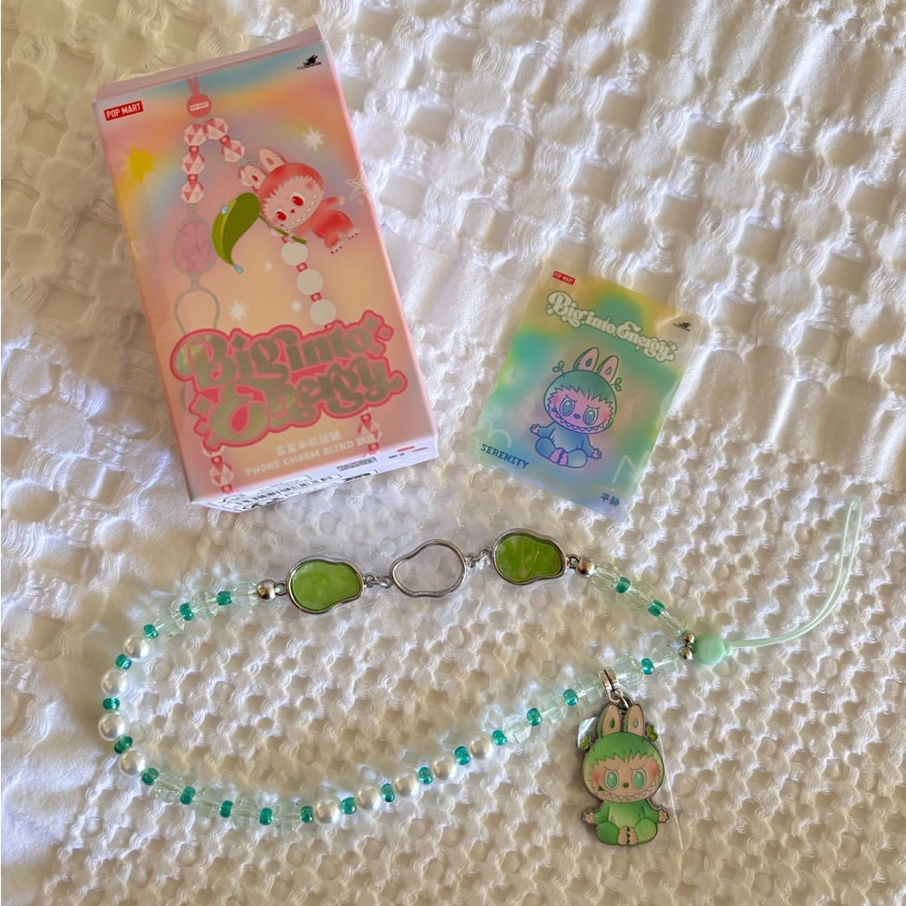 New POP MART Big into Energy Phone Charm SERENITY